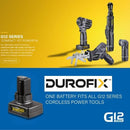 Durofix G12 B1225LA-2 Series 12V Li-ion Interchangeable Battery Pack 4.0 AH