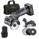 G12 Cordless 3" Compact Cut - Off Tool 2 Battery Kit, 20,000 RPM, w/ Safety Guard Image 1 - Durofix Tools