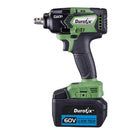 60V Cordless 1/2" Brushless Impact Wrench Kit Max 517 ft-lbs Image 3 - Durofix Tools