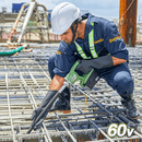 60V Cordless Brushless Concrete Vibrator Tool Kit - 48" Flexible Shaft Image 2 - Durofix Tools