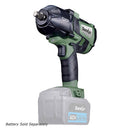 Durofix RI60164T 60V Cordless 1/2" Brushless Jumbo Impact Wrench Kit Max 1500 ft-lbs - Bare Tool Only