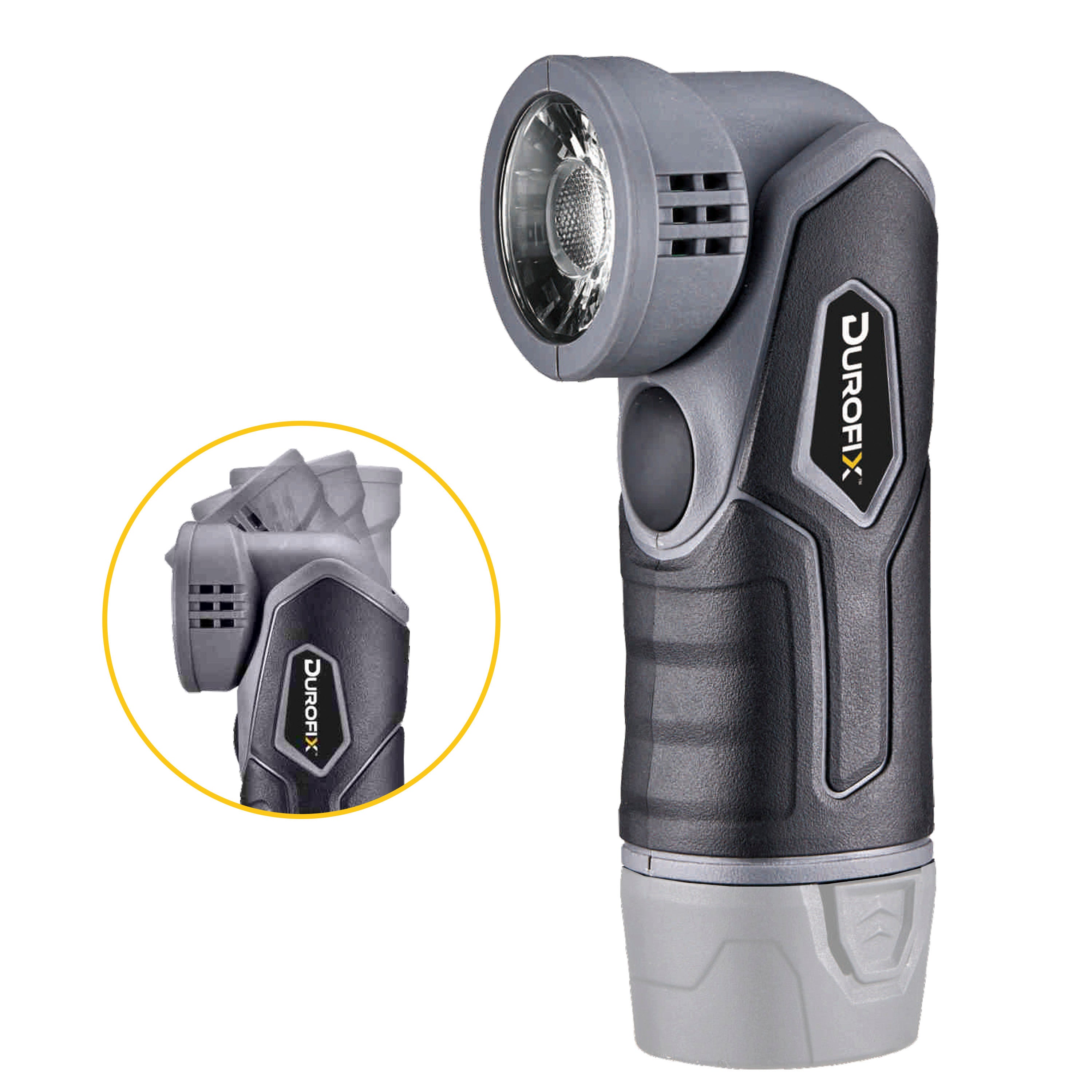 Durofix Rl1241 G12 12 V Li Ion (10.8 V) Compact Led Light With Swivelling Head Tool Only, Batteries Sold Separately