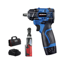 ACDelco 12V Brushless 3/8" Impact Wrench Kit + 1/4" Cordless Ratchet Combo | ARI12186-K2