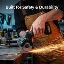 Durofix RC1222-TG G12 Cordless 3" Compact Cut-Off Tool, 20,000 RPM, w/ Safety Guard - Bare Tool Only