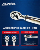 ACDelco ARM303-4A-340 1/2" Heavy Duty Digital Torque Wrench 12.5 to 250.7 ft-lbs