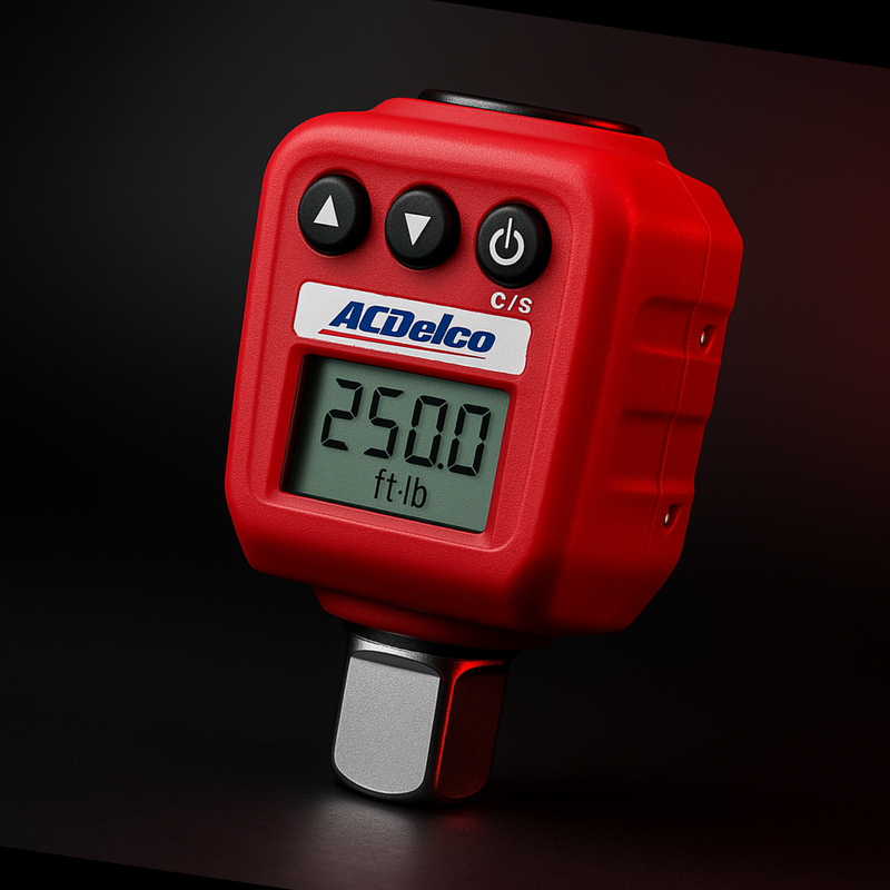 ACDelco ARM602-4A 1/2" Heavy Duty Digital Torque Adapter 25 to 250 ft-lbs
