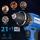 ACDelco ARD20137P A20 Series 20V Cordless Brushless Power Drill Kit with Battery & Charger, Variable Speed 283 In-Lb Torque