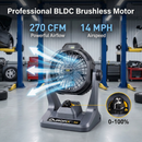 Durofix RZ1290T Jobsite Fan | BARE TOOL ONLY