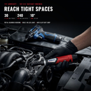 ACDelco 12V Brushless 3/8" Impact Wrench Kit + 1/4" Cordless Ratchet Combo | ARI12186-K2