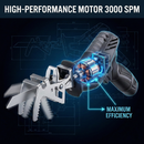 Durofix RJ1217-PG G12 Series Cordless Mini Reciprocating Saw Kit w/ 4.0 Ah Battery & Canvas Bag