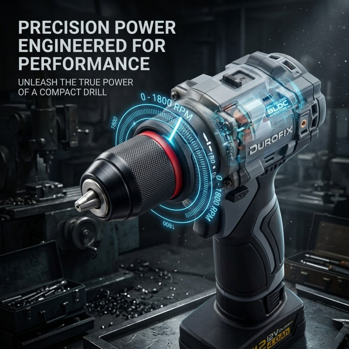 Durofix G12 12V Cordless 3/8