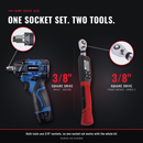 ACDelco 12V Brushless 3/8" Impact Wrench Kit + Digital Torque Wrench Combo | ARM601-3-K3