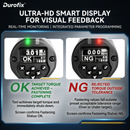 Durofix RV2056-WR18-BP2 Transducerized Cordless Precision Screwdriver Kit — 3–18 Nm, 1/4" Hex, 20V Brushless, OLED Display, Wireless Data Traceability, ISO 5393 Cmk>1.67