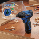 ACDelco ARW1209-K15 G12 Series 12V Cordless Li-ion 3/8" Ratchet Wrench & 1/4" Impact Driver Combo Tool Kit