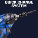 ACDelco ARI20132-K3 20V Max 1/2" Brushless 3-in-1 Impact Wrench & G12 Series 12V 3/8" Cordless Ratchet Kit