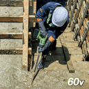60V Cordless Brushless Concrete Vibrator - Bare Tool Only Image 5 - Durofix Tools