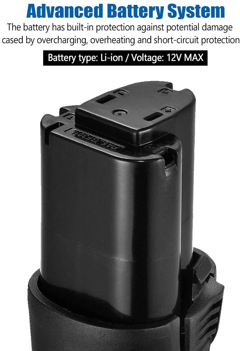 Durofix G12 Series 12V Li-ion Interchangeable Battery Pack