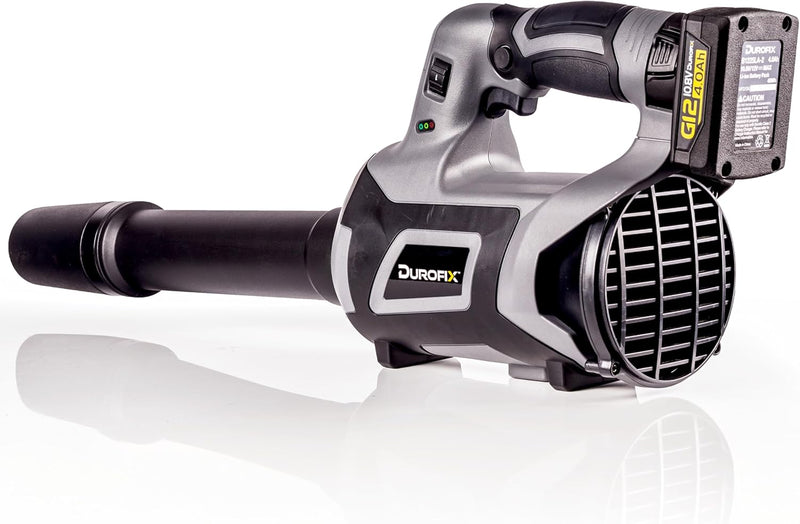 Durofix RZ1282T G12 Series 12V Cordless 8-Speed Compact Blower w/ Nozzle Attachments - Bare Tool Only