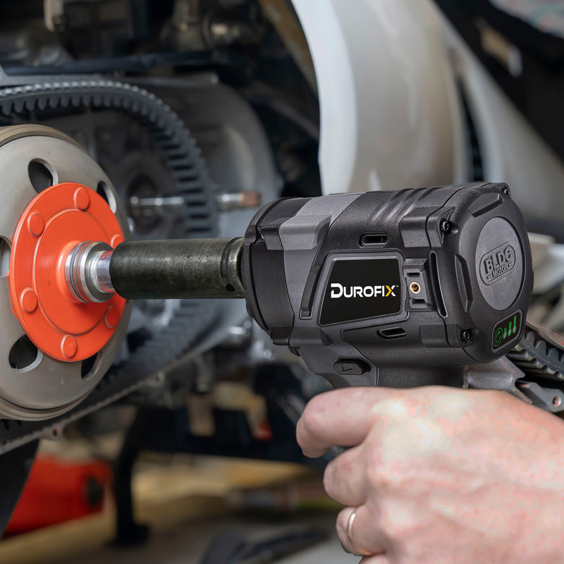 G12 Series 12V Cordless Li-ion 1/2" Drive Impact Wrench & 3/8" Drive Extended Ratchet Wrench Tool Kit with 2 Batteries Image 5 - Durofix Tools