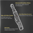 Durofix RW1210-3P G12 Series 12V Li-ion Cordless 3/8” 65 ft-lbs. Torque Brushless Ratchet Wrench Tool Kit