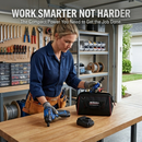 ACDelco G12 12V Cordless Combo Kit Brushless Impact Driver & 3/8 Ratchet Set - ARW1209-K15