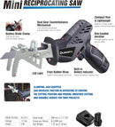 Durofix RJ1217-T G12 Series Cordless Mini Reciprocating Saw - Bare Tool Only