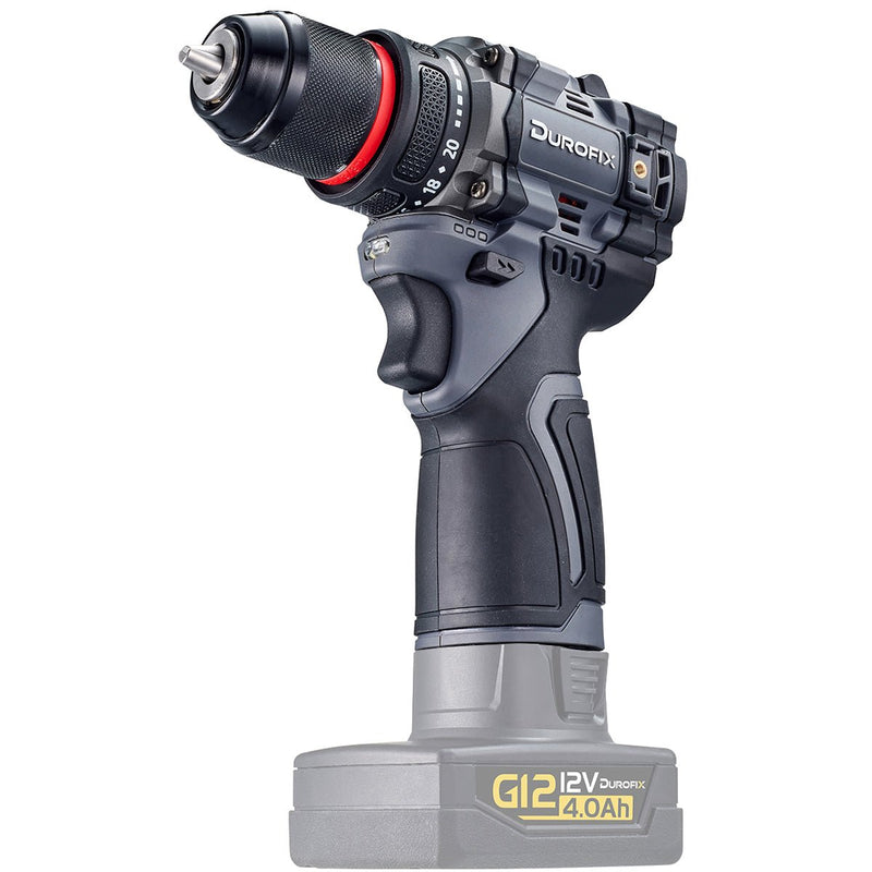 Durofix G12 Series RK12136 - 2 - K8 12V Cordless 3/8" Hammer Drill Power Tool Combo Kit with 1/2" Drive Impact Wrench, 1 Battery & Charger Image 2 - Durofix Tools