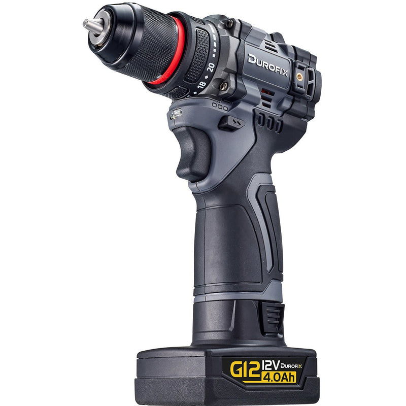 G12 Series 12V Cordless Li - ion 3/8" Drill Driver 1,800 RPM Max Torque 440 In lbs - Bare Tool Only Image 3 - Durofix Tools