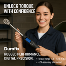 Durofix RM601-34 3/8" & 1/2" Heavy Duty Digital Torque Wrench Combo Kit