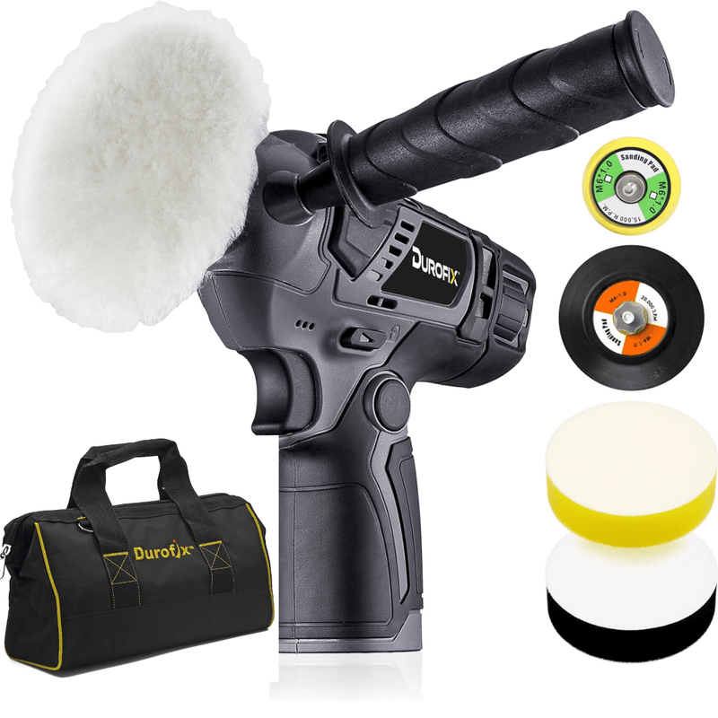 Durofix G12 Series RK12136 - 2 - K6 12V Cordless 3/8" Hammer Drill Power Tool Combo Kit with Compact Polisher Sander, 1 Battery & Charger Image 4 - Durofix Tools