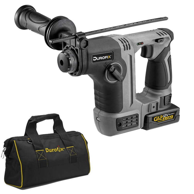 G12 Series Brushless Compact Rotary Hammer Drill. 1.3J Impact Energy w/ 4.0 Battery Image 1 - Durofix Tools