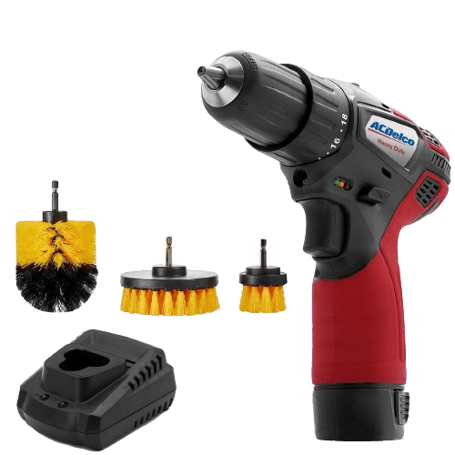 G12 Cordless 3/8” 265 In - lbs. 2 Speed Compact Drill Driver Tool Kit with Brush Sets Image 1 - Durofix Tools