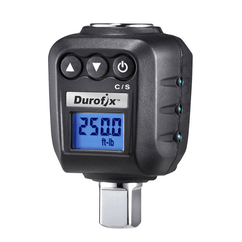 Heavy Duty Digital Torque Adapter 25 to 250 ft-lbs with Backlight Max 720 Degree Image 1 - Durofix Tools