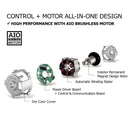 60V Cordless 1/2" Brushless Jumbo Impact Wrench Kit Max 1500 ft-lbs Image 4 - Durofix Tools