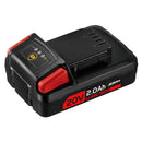 P20 Series 20V 2.0Ah Li-ion Interchangeable Battery Pack Image 1 - Durofix Tools