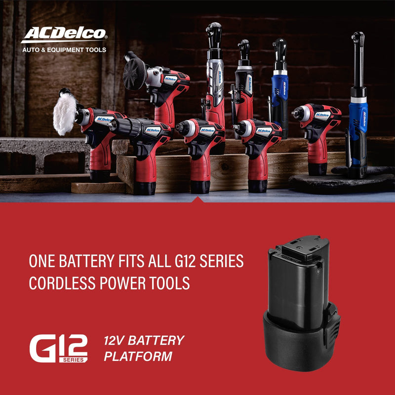 G12 Series 12V Li-ion Interchangeable 4 Battery Packs with 1 Quick Charger Image 2 - Durofix Tools