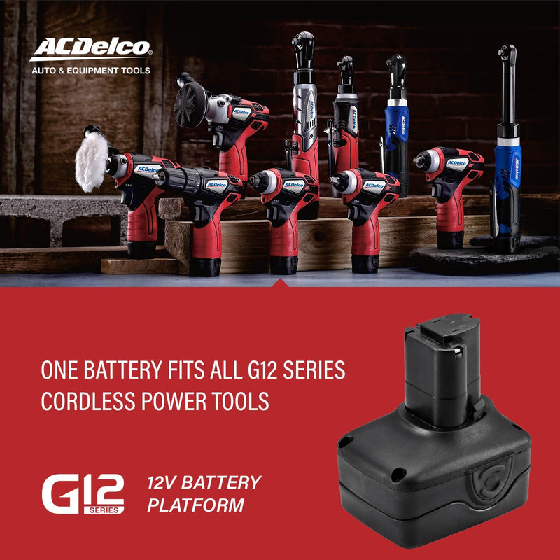G12 Series 12V Li-ion Interchangeable Battery Pack 4.0 Ah and ACDelco g12 tool lineup - Durofix Tools
