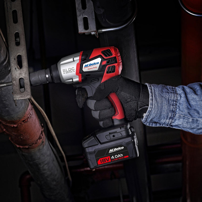 P20 Series 20V Cordless Li-ion 3/8" 430 ft-lbs Brushless Impact Wrench-Bare Tool Only
