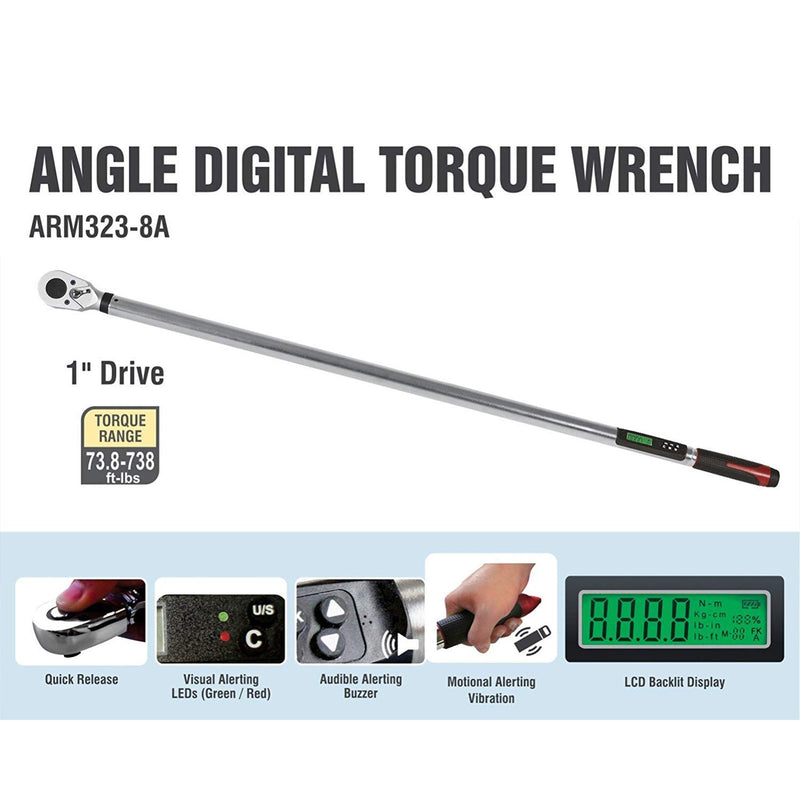ARM323-8A Digital Torque Wrench Product Feature