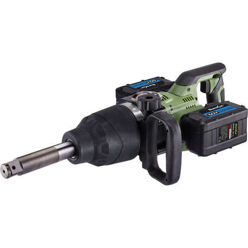 60V Cordless 1" Brushless Jumbo Impact Wrench with Extended Anvil 2 Battery Kit Max 3000 ft-lbs Image 4 - Durofix Tools