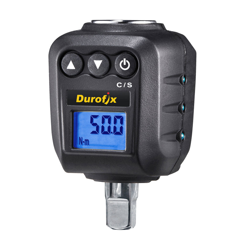 3/8" Heavy Duty Digital Torque Adapter 5.9 to 59 ft-lbs with Backlight Image 1 - Durofix Tools