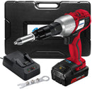 ACDelco ARV20102B-M P20 Series 20V Cordless Li-ion Heavy Duty Brushless Rivet Gun Tool Kit with Blind Rivet Sets (2.4 / 3.2 / 4.0 / 4.8 mm) and Carrying Case